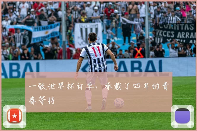 一张世界杯订单,承载了四年的青春等待